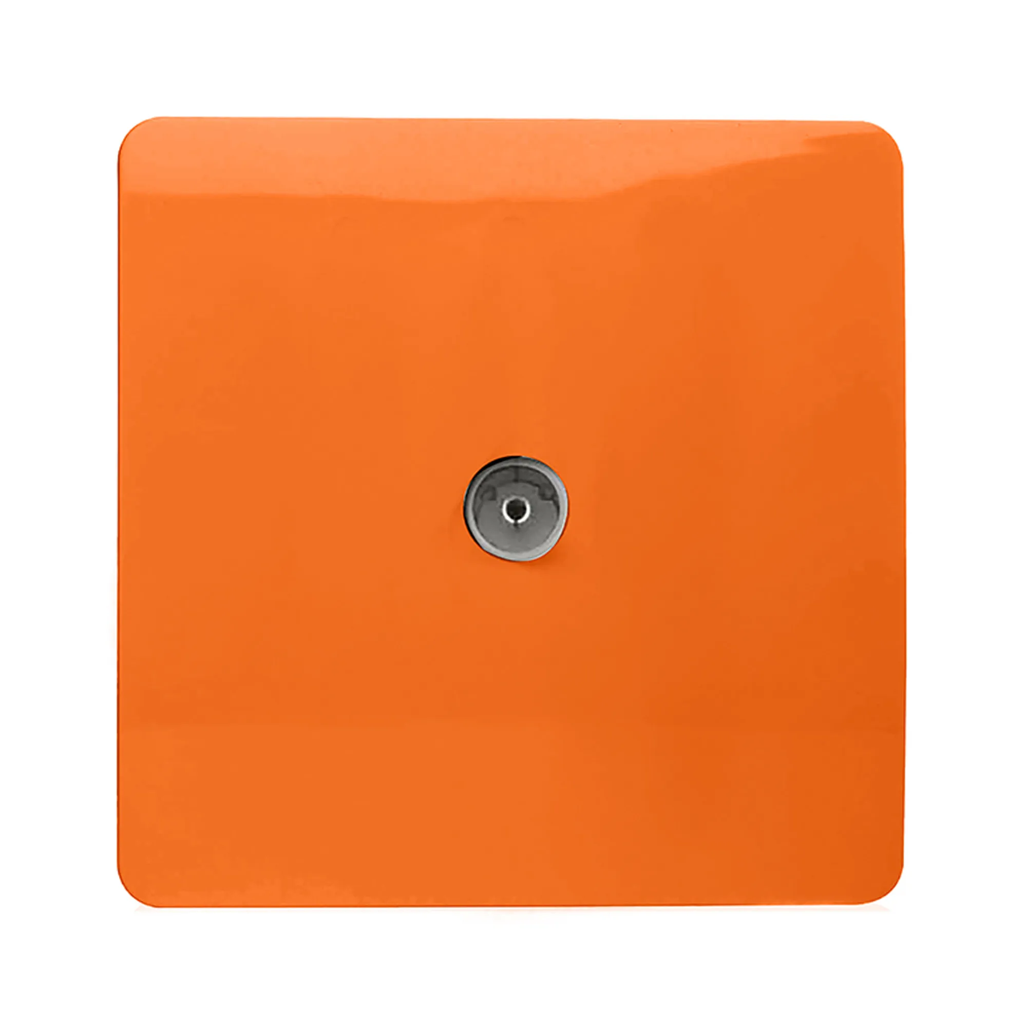 ART-TVSOR  TV Co-Axial 1 Gang Orange